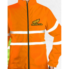 ladies-safety-mesh-jacket-with-reflective-strip supplied by Supply SA