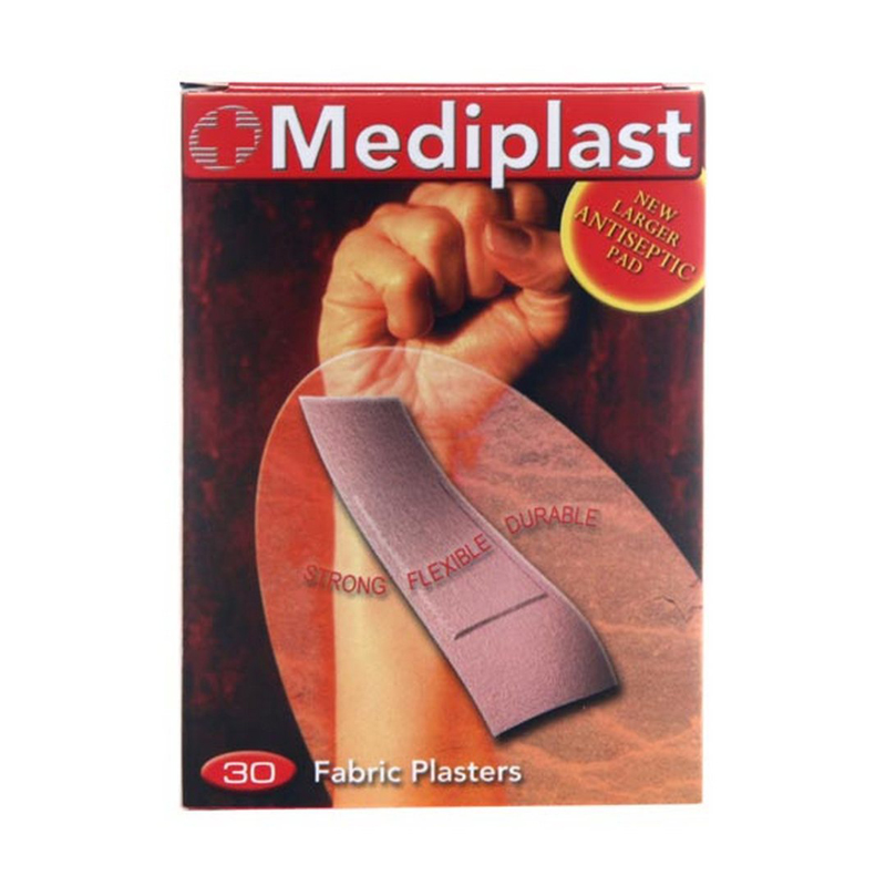 Plaster Strips - Fabric 30's Mediplast Uk - Equipment supplied by Supply SA